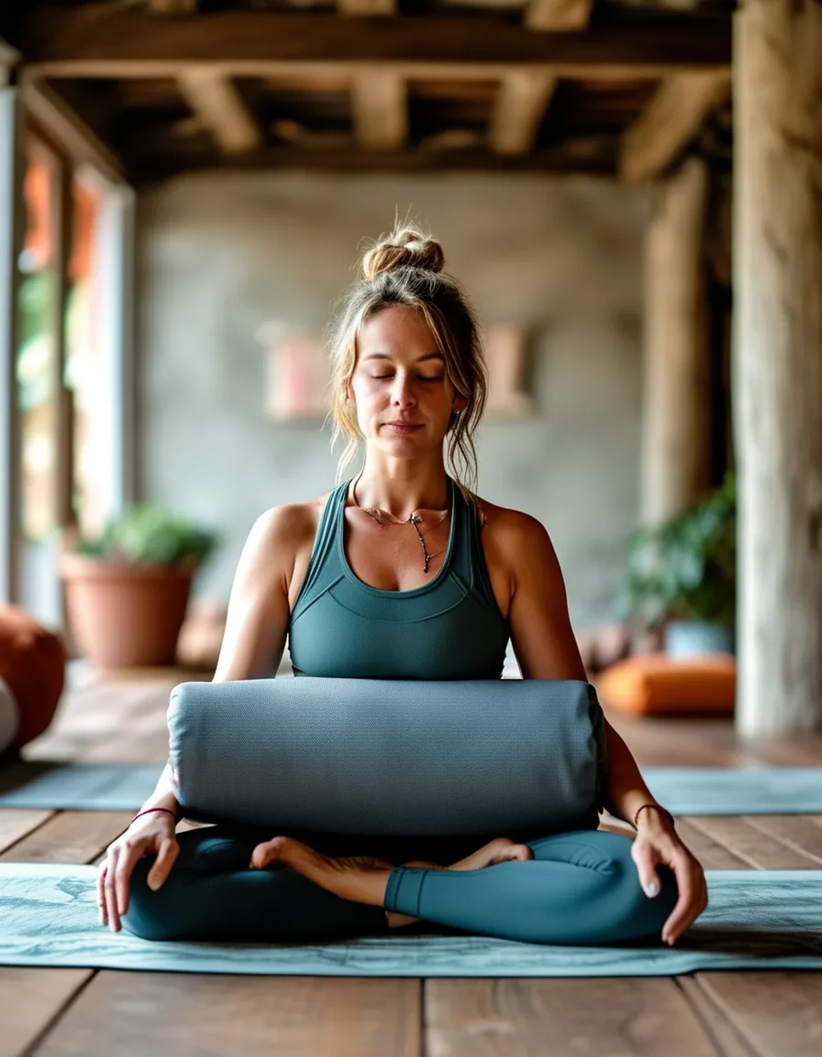 Why Adding a Bolster Changes a Yoga Pose More Dramatically Than a Block Does