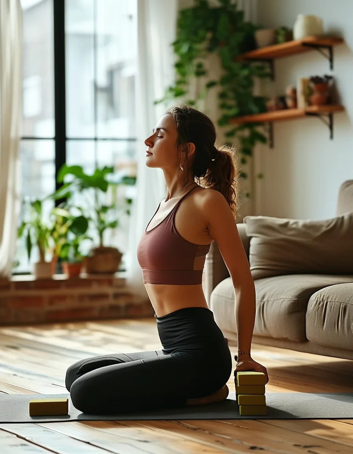 Why the Same Yoga Block Height Means Something Completely Different Depending on the Pose